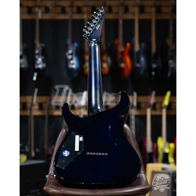 ESP E-II M-II 7 NT Bare Knuckle 7-String w/ Case – Purple Natural Fade (B-Stock)