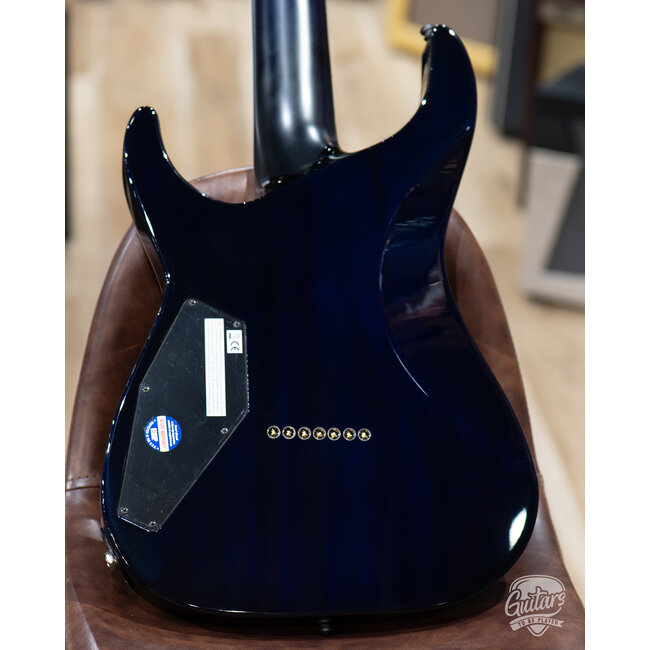 ESP E-II M-II 7 NT Bare Knuckle 7-String w/ Case – Purple Natural Fade (B-Stock)