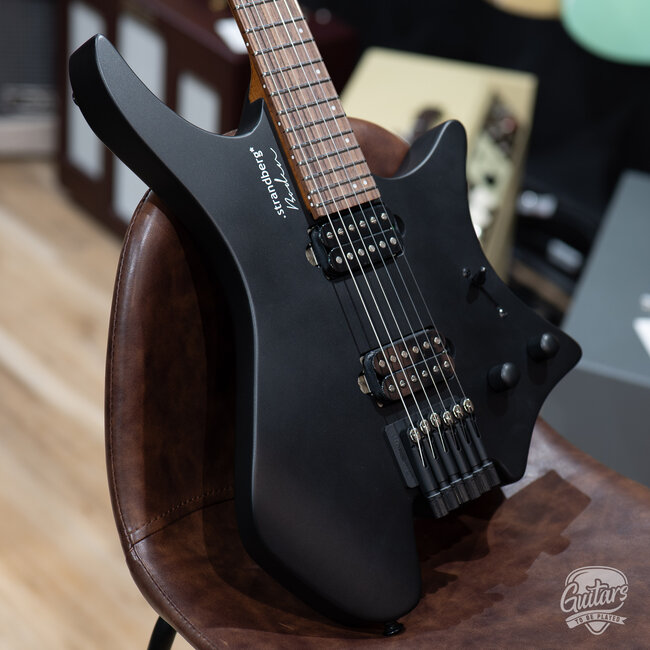 Strandberg Boden Essential 6 Headless Guitar – Black Granite (B-stock)