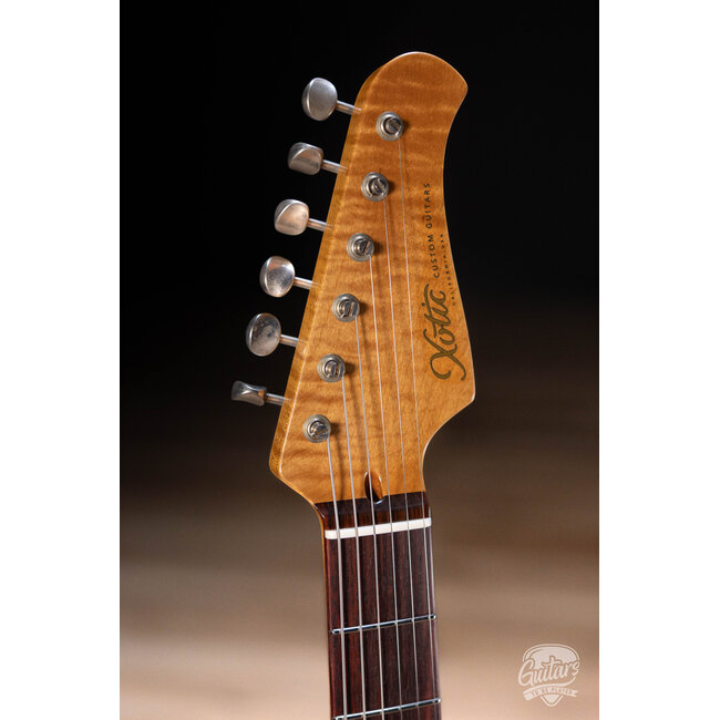 Xotic XSC-1 Alder S-Style w/ Flame Maple Neck & Rosewood – Vintage Natural