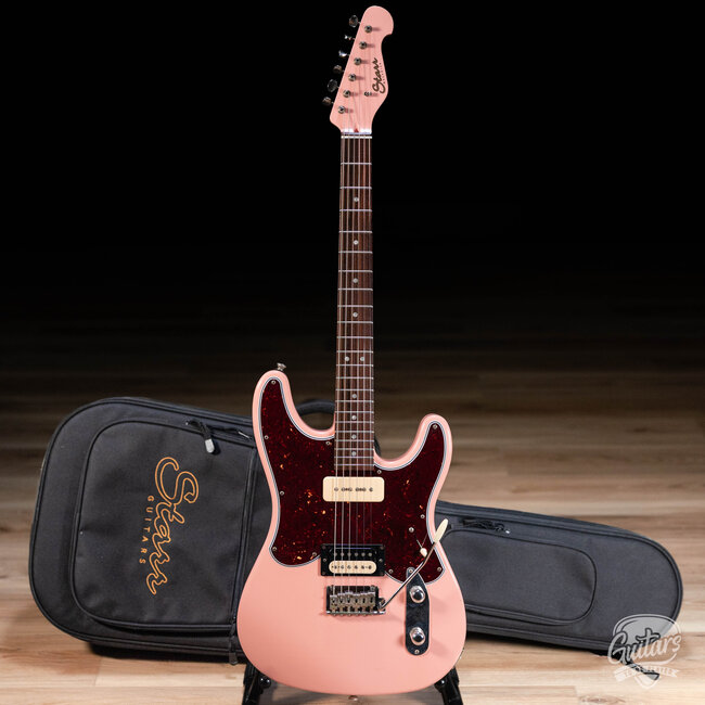 Starr Guitars Maverick w/ Seymour Duncan Vintage P-90 & '78 HB – Shell Pink