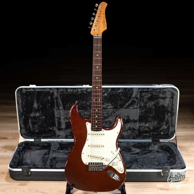 Xotic XSC-1 Alder S-Style w/ Flame Maple Neck & Rosewood – Vintage Natural