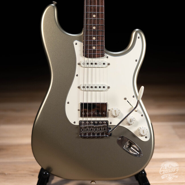 Xotic XSC-2 Alder HSS S-Style w/ Flame Maple & Rosewood –Champagne Gold Metallic