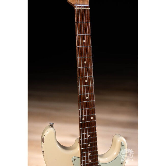 Xotic XSC-1 Alder S-Style w/ Flame Maple and Rosewood – Vintage White