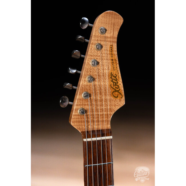 Xotic XSC-1 Alder S-Style w/ Flame Maple and Rosewood – Vintage White