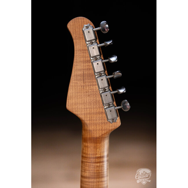 Xotic XSC-1 Alder S-Style w/ Flame Maple and Rosewood – Vintage White