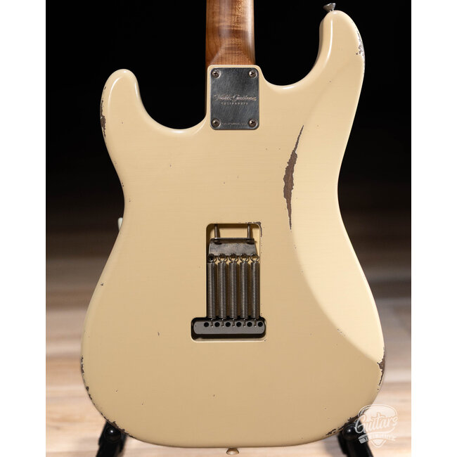 Xotic XSC-1 Alder S-Style w/ Flame Maple and Rosewood – Vintage White