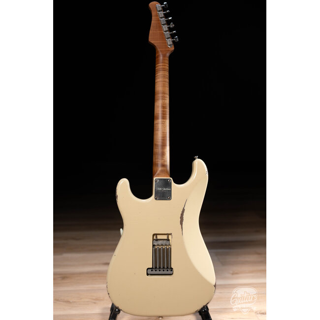 Xotic XSC-1 Alder S-Style w/ Flame Maple and Rosewood – Vintage White
