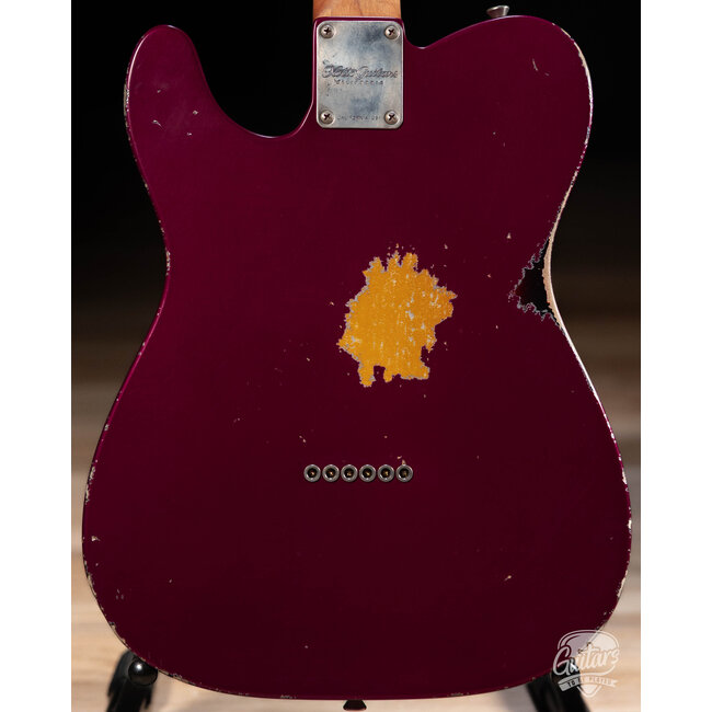 Xotic XTC-1 Alder T-Style w/ Flame Maple Neck & Rosewood – Candy Violet / 3TSB