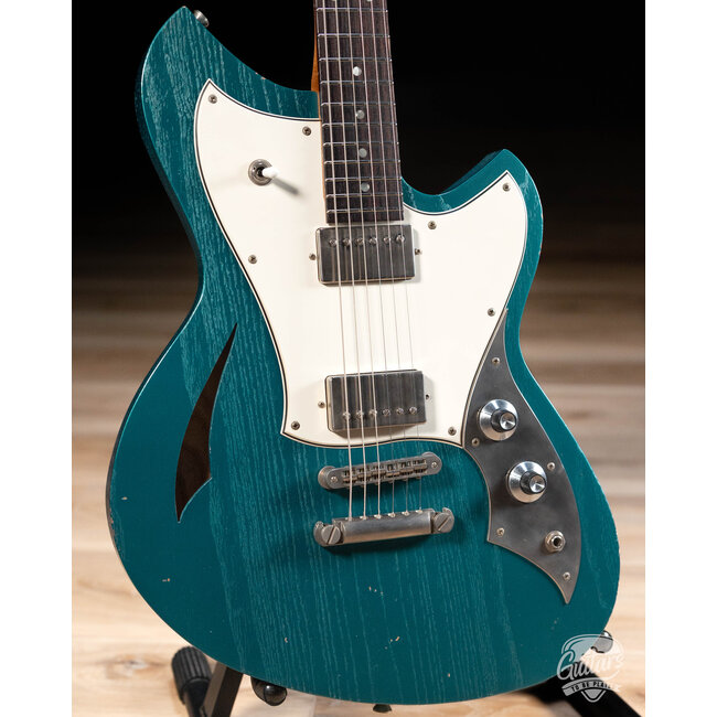 Novo Custom Miris H2 w/ 24.75" Scale & Fralin Pure PAF's – Ocean Turquoise