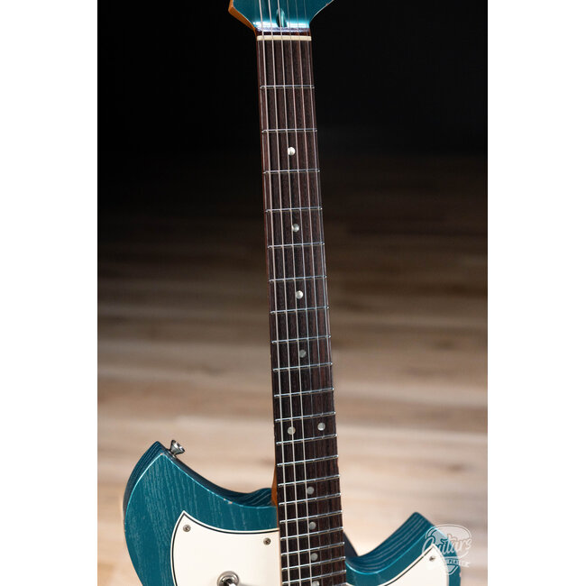 Novo Custom Miris H2 w/ 24.75" Scale & Fralin Pure PAF's – Ocean Turquoise