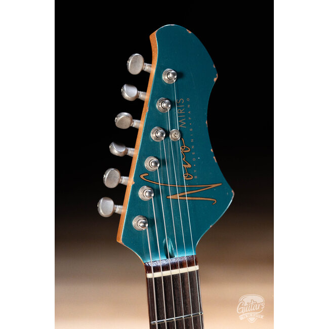 Novo Custom Miris H2 w/ 24.75" Scale & Fralin Pure PAF's – Ocean Turquoise