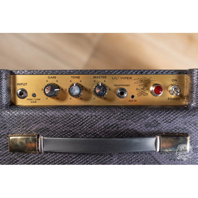 Magnatone Lil' Viper 8-Watt Tube 1x8" Combo Amp – Slash Purple Python