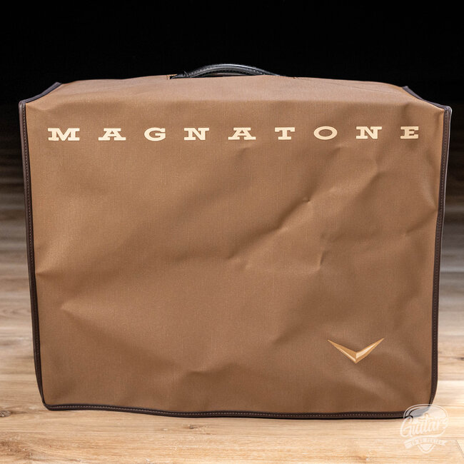 Magnatone Varsity Reverb 15W 1x12” Point-To-Point Wired – Cathedral Burgundy