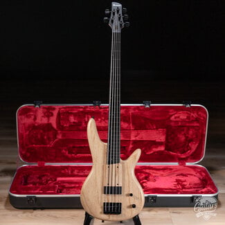 Ibanez Ibanez GWB1005NTF Gary Willis Signature Fretless 5-String – Flat Natural