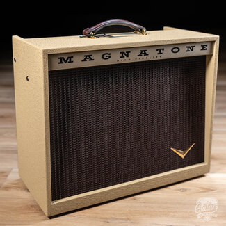 Magnatone Amplification Magnatone Kingston 12W 1x12” Combo Amp w/ Reverb – Blonde w/ Oxblood