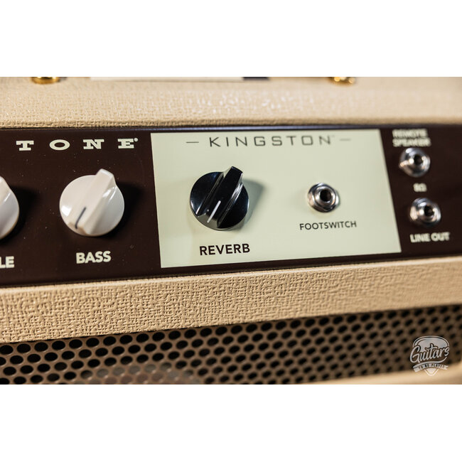 Magnatone Kingston 12W 1x12” Combo Amp w/ Reverb – Blonde w/ Oxblood