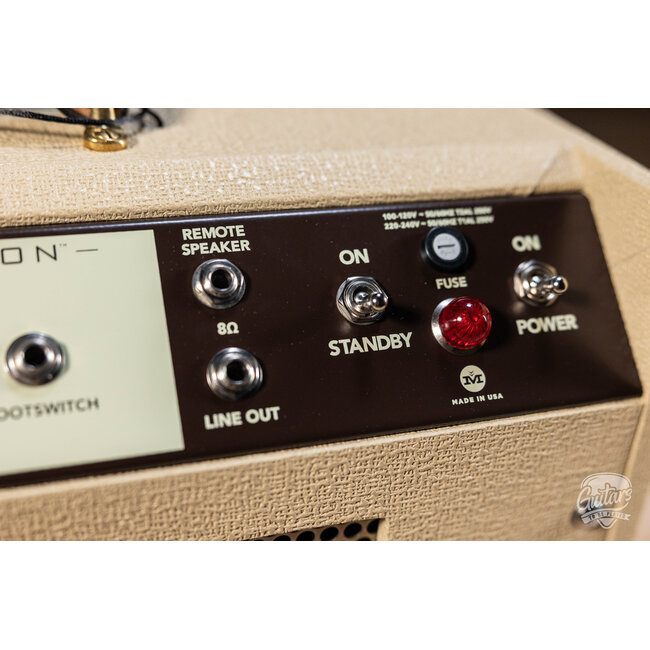 Magnatone Kingston 12W 1x12” Combo Amp w/ Reverb – Blonde w/ Oxblood