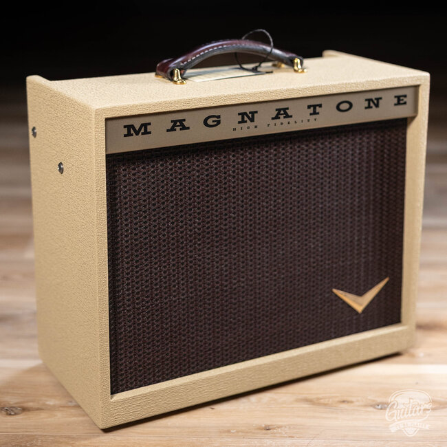 Magnatone Starlite Reverb 8W 1x10" Class A Combo Amp – Blonde w/ Oxblood
