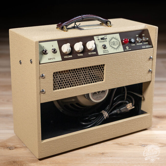 Magnatone Starlite Reverb 8W 1x10" Class A Combo Amp – Blonde w/ Oxblood