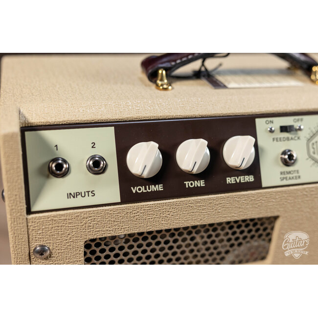 Magnatone Starlite Reverb 8W 1x10" Class A Combo Amp – Blonde w/ Oxblood
