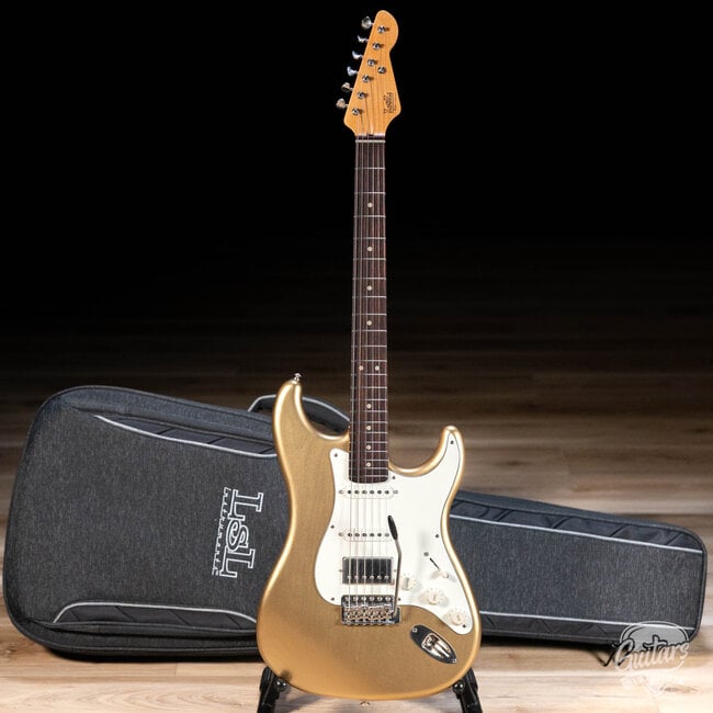 LsL Instruments Saticoy ERA HSS 22-Fret Maple Neck Guitar w/ LsL Pickups – Gold
