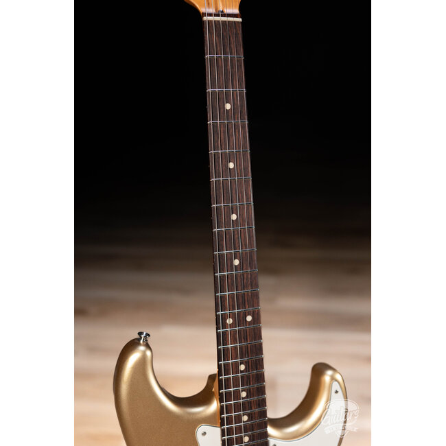 LsL Instruments Saticoy ERA HSS 22 Fret Alder Maple Neck Guitar w/ LsL Pickups – Gold