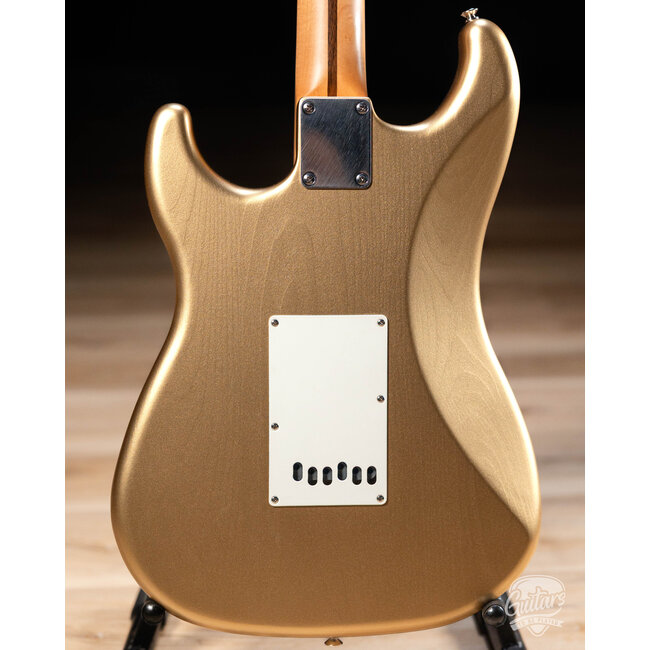 LsL Instruments Saticoy ERA HSS 22 Fret Alder Maple Neck Guitar w/ LsL Pickups – Gold