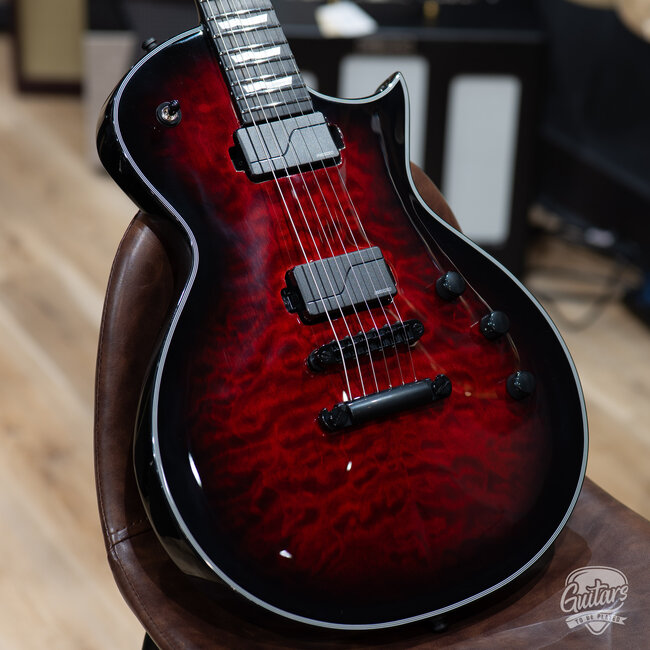ESP E-II Eclipse Fishman Fluence – See Thru Black Cherry Sunburst (B-stock)