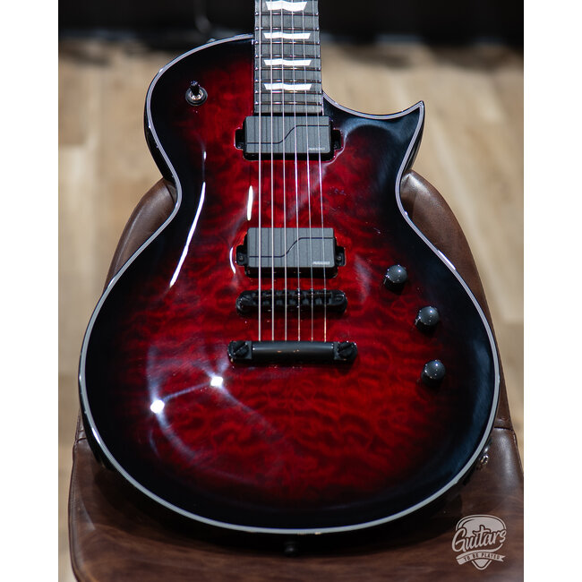 ESP E-II Eclipse Fishman Fluence – See Thru Black Cherry Sunburst (B-stock)