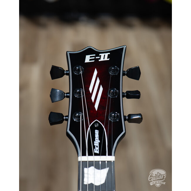 ESP E-II Eclipse Fishman Fluence – See Thru Black Cherry Sunburst (B-stock)