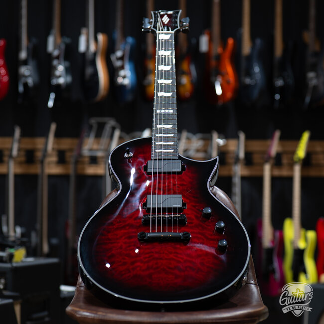 ESP E-II Eclipse Fishman Fluence – See Thru Black Cherry Sunburst (B-stock)
