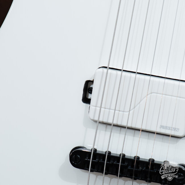 ESP E-II M-I NT Neck Thru Fishman Guitar w/ Case – Snow White (B-stock)