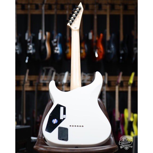 ESP E-II M-I NT Neck Thru Fishman Guitar w/ Case – Snow White (B-stock)