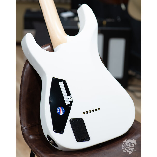 ESP E-II M-I NT Neck Thru Fishman Guitar w/ Case – Snow White (B-stock)