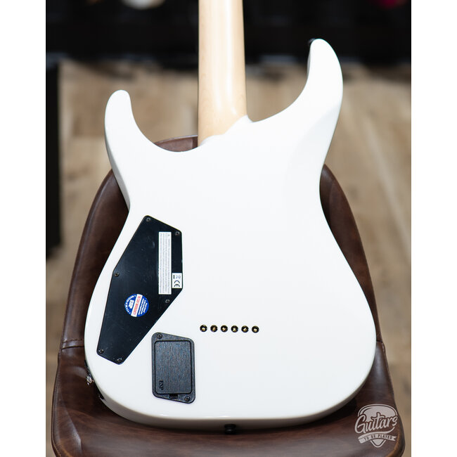 ESP E-II M-I NT Neck Thru Fishman Guitar w/ Case – Snow White (B-stock)