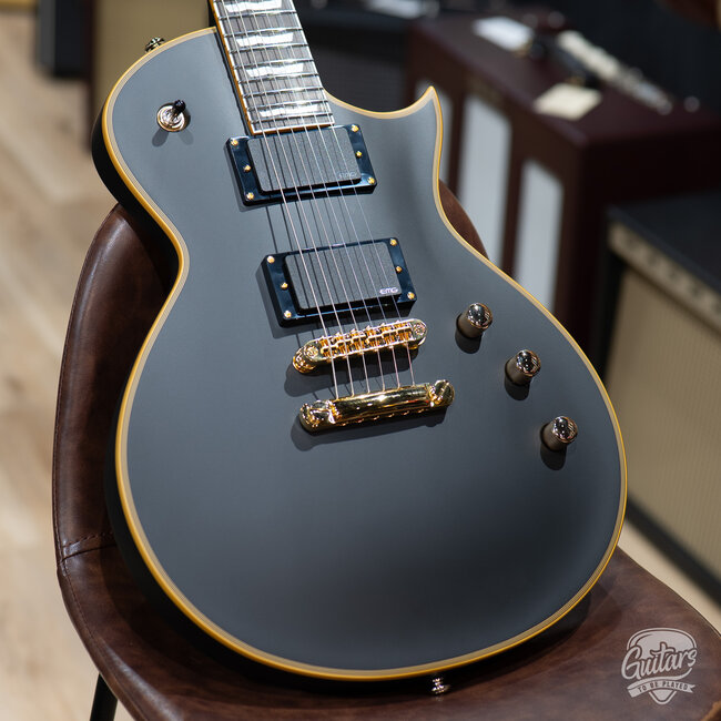 ESP LTD EC-1000 EMG Electric Guitar – Vintage Black (B-stock)