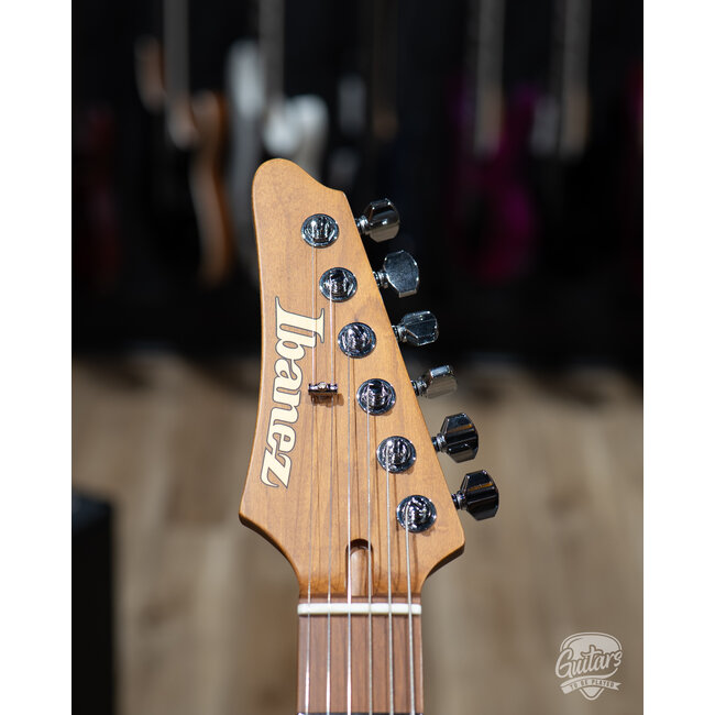 Ibanez AZ2402L Prestige HH Left-Handed w/ Case – Tri-Fade Burst Flat (B-stock)