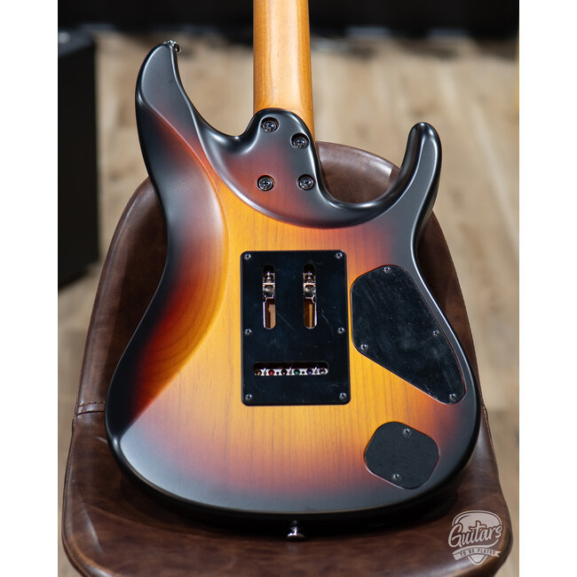 Ibanez AZ2402L Prestige HH Left-Handed w/ Case – Tri-Fade Burst Flat (B-stock)