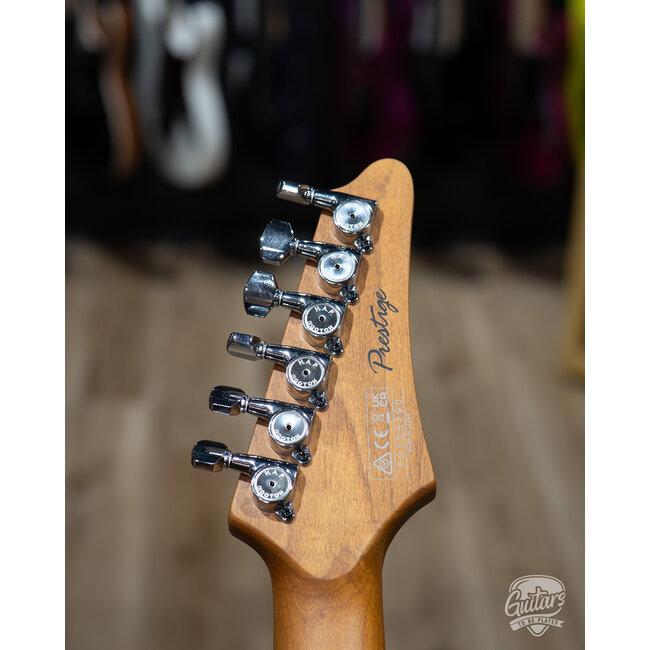 Ibanez AZ2402L Prestige HH Left-Handed w/ Case – Tri-Fade Burst Flat (B-stock)