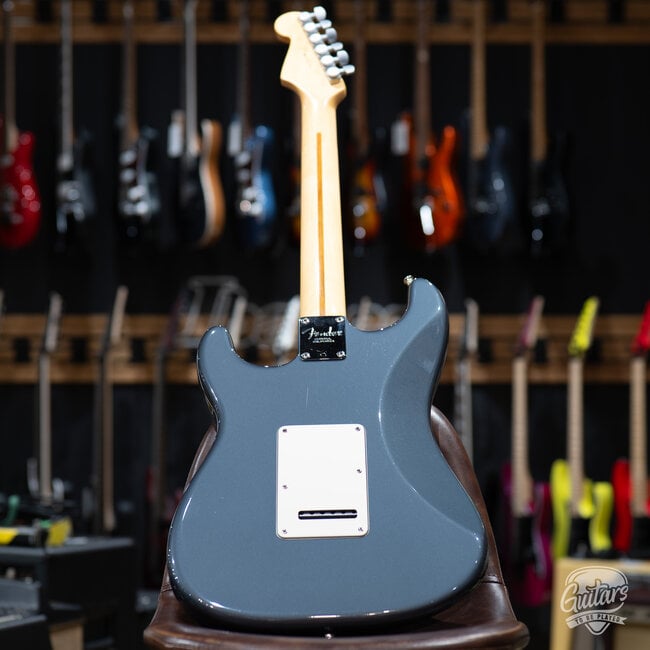 2008 Fender American Standard Stratocaster w/ Case – Charcoal Frost Metallic