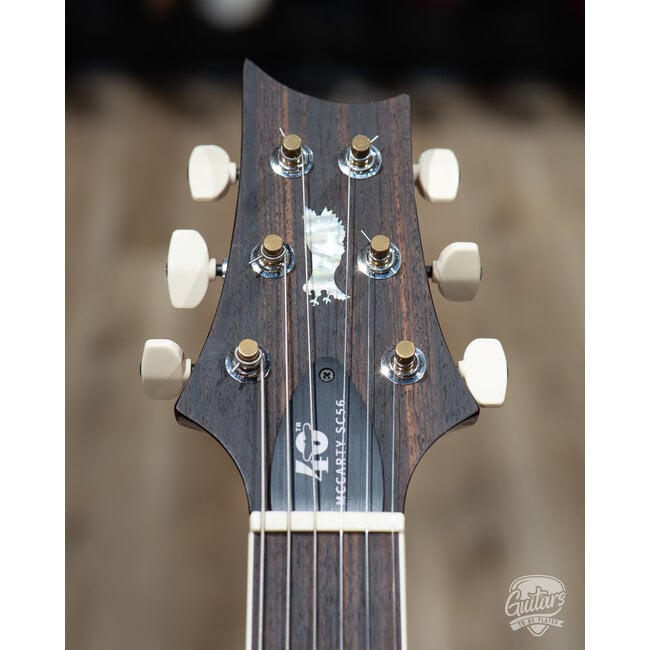 2025 PRS 40th Anniversary SC56 Limited Singlecut w/ Case – McCarty Sunburst