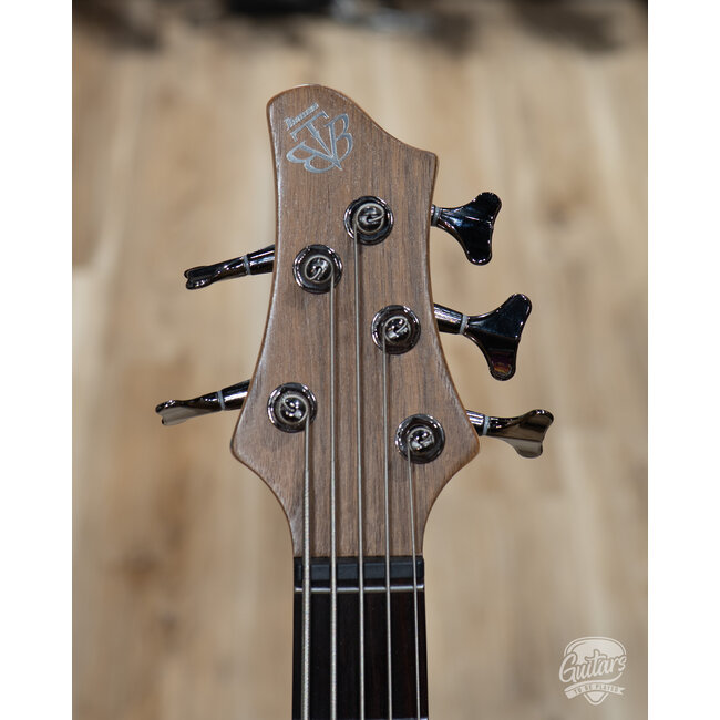2024 Ibanez BTB745-NTL 5 String Bass Guitar w/ Bag – Natural Low Gloss