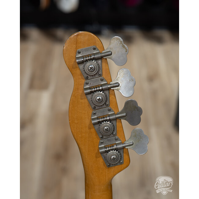 Used Fender B-34 Bullet Bass Deluxe w/ Bag – Sunburst