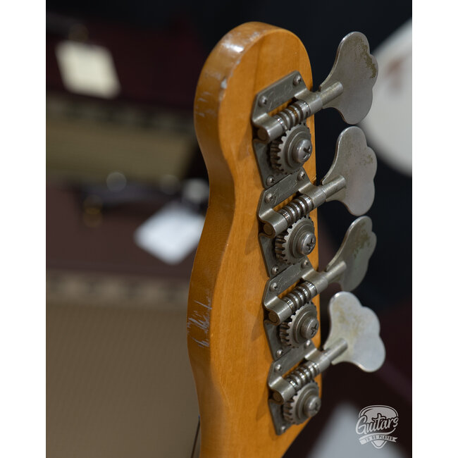Used Fender B-34 Bullet Bass Deluxe w/ Bag – Sunburst