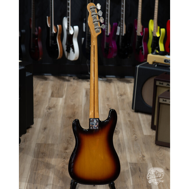 Used Fender B-34 Bullet Bass Deluxe w/ Bag – Sunburst