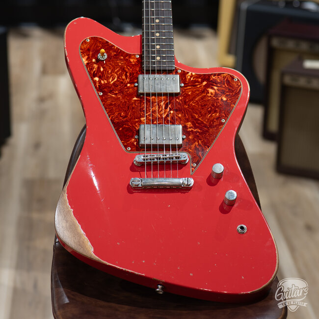 2024 Fano PX6 Oltre Humbucker Guitar w/ Gigbag – Fiesta Red