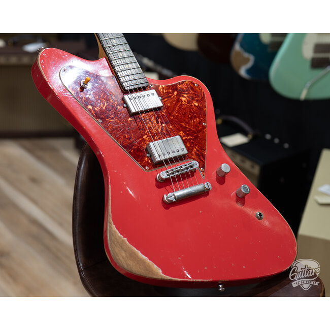 2024 Fano PX6 Oltre Humbucker Guitar w/ Gigbag – Fiesta Red
