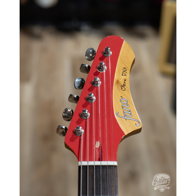 2024 Fano PX6 Oltre Humbucker Guitar w/ Gigbag – Fiesta Red