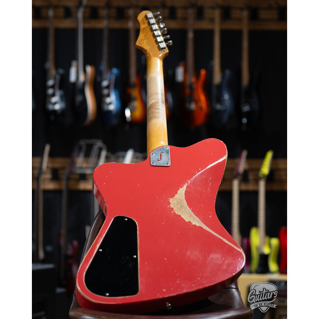 2024 Fano PX6 Oltre Humbucker Guitar w/ Gigbag – Fiesta Red